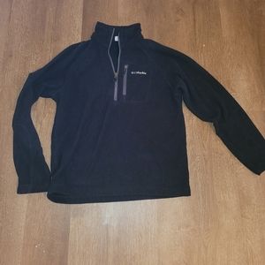 Women's Size Medium Black Columbia Fleece Jakcet